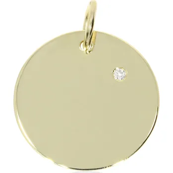 Přívěsek Zlatnictví Helios Zlatý přívěsek s Diamantem