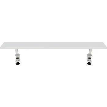 Psací stůl AROZZI ARENA Desk Riser Large White/ přídavná ergo polička pro herní stůl/ šíře 111 cm/ bílá