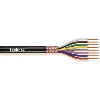 Datový kabel Datový Kabel na Cívce 4x 0.25 - 100 m Černá TASR-C4025 Tasker