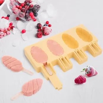 Orion Forma na nanuky 154408 4 formy + víko, 24 dřívek