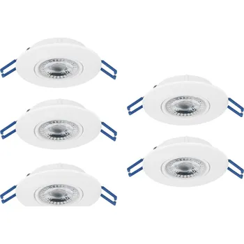 Vestavné svítidlo GEDREZ, 5 ks EGLO 300185
