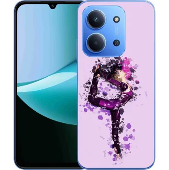 Pouzdro na mobilní telefon Gelový kryt mmCase na Xiaomi Redmi 15C 4G/5G (173mm) - baletka