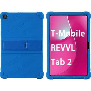 Pouzdro na tablet VSECHNONAMOBIL 120578 WAVE Silikonový obal pro T Tablet 2 tmavě modrý