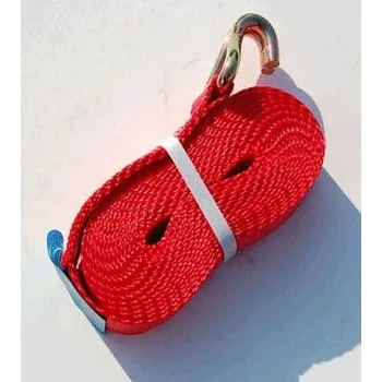 Upínací popruh Pás upínací 5t/50mm/ 6m volné konce, červený 0171238_A, , ,