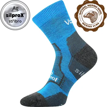 Pánské ponožky VoXX merino ponožky Granit modrá