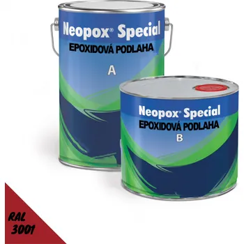 barva na beton NEOTEX Neopox Special - epoxidový podlahový nátěr Balení: 1 Kg, Barva: Černá