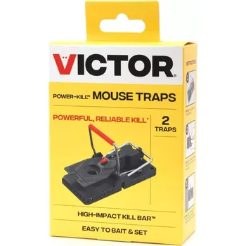 Hubení hlodavce Past na myši Power Kill 2ks