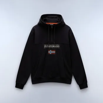 Pánská mikina Pánská Mikina NAPAPIJRI BURGEE HZH 2.0 NP0A4I5E0411 – Černá M