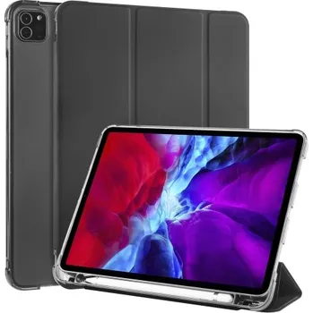 Pouzdro na tablet Pouzdro z PU kůže pro Apple iPad Pro 11 (2020) + slot pro Apple Pencil - Black