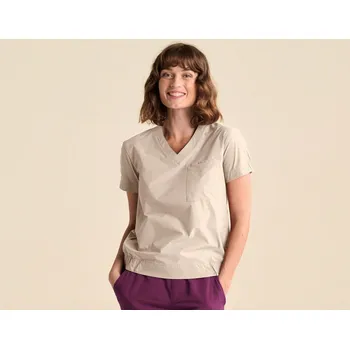 Dámské tričko Pocket Shirt e.s.avida, dámska velikost 44 jurská béžová Strauss