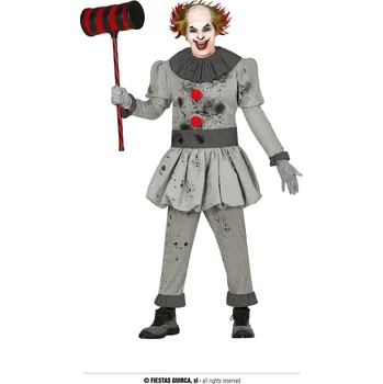 Karnevalový kostým Guirca Klaun zabiják pánský kostým Velikost: 52 – 54 (L)