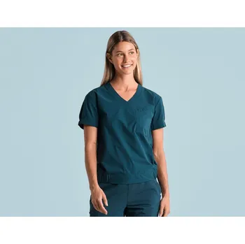 Dámské tričko Pocket Shirt e.s.avida, dámska velikost 36 mořská modrá Strauss