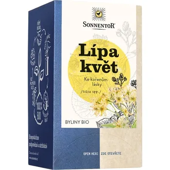 Čaj Sonnentor s.r.o. Lípa květ BIO 18x1,5g Sonnentor 5607