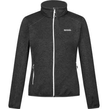 Pánská mikina REGATTA Dámská fleecová bunda na zip S ČERNÁ|ŠEDÁ