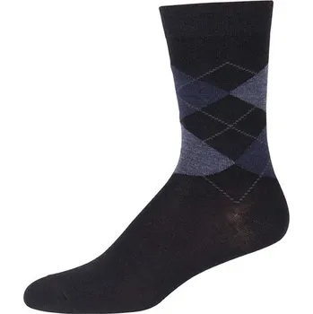 Pánské ponožky Pánské merino ponožky s klasickým modrým vzorem SAFA Velikost: 41-45