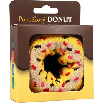 Dámské ponožky BOMA ponožky Donut žlutá