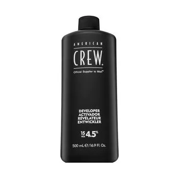 Stylingový přípravek American Crew Classic Precision Blend Developer 4,5% / 15 Vol. vyvíjecí emulze pro všechny typy vlasů 500 ml