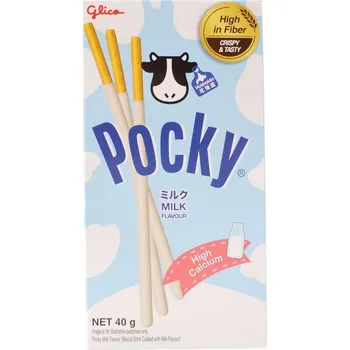 Cukrovinka Glico Pocky Hokkaido Milk 40 g