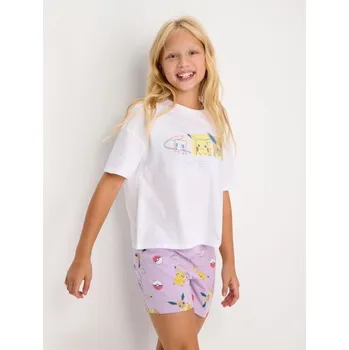 Sinsay - Dvoudílné pyžamo Pokémon - bílá - 7521G-00X - 7521G-00X-158