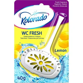 WC čistič KOLORADO závěsná vůně do WC, citron - 40 g