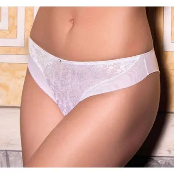 Kalhotky Leilieve kalhotky brazilské 7763 bílá, černá, karamel