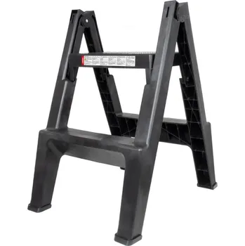 AMIO Skládací žebříková stolička 51,5cm 150kg