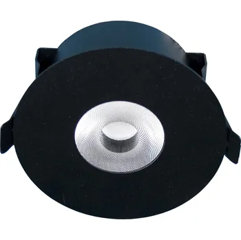 Vestavný downlight MODUS PARD700, LED 830, hlubokozářič 35°, černý, IP40