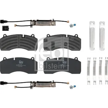 Brzdová destička Sada brzdových destiček, kotoučová brzda FEBI BILSTEIN 116232