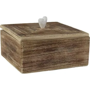 Úložný box Dřevěný box D7351