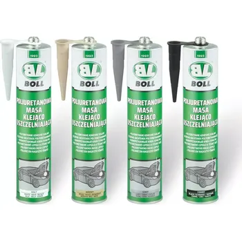 Tmel Polyuretanová lepící a těsnící hmota černá 310ml BOLL (007003)