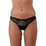 Lovelygirl dámské kalhotky brazilky 3591 černá