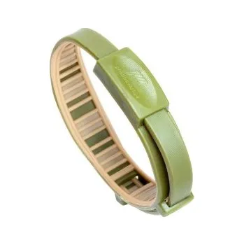 Náramek PHARMAVOYAGE Přírodní repelentní náramek Pharmavoyage, khaki