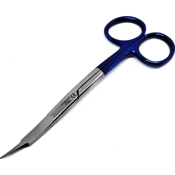 Kancelářské nůžky Nůžky Goldmann-Fox (se zoubky) prohnuté BL 13 cm E/M 11234