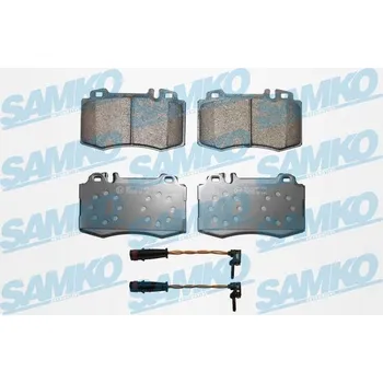 Brzdová destička Sada brzdových destiček, kotoučová brzda SAMKO 5SP899A
