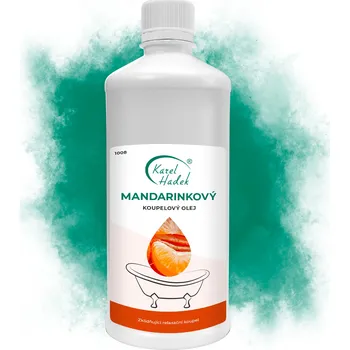 Koupelová pěna AKH/Karel Hadek Koupelový olej MANDARINKOVÝ 1000 ml