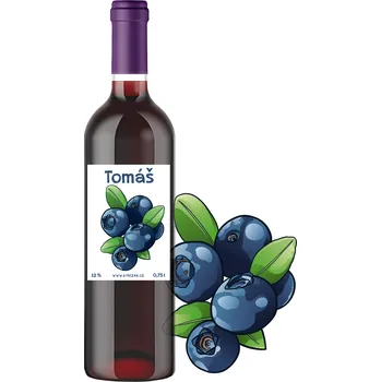 Víno Borůvčák se jménem | Rybízák.cz