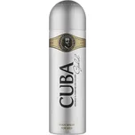 Cuba Cuba Gold - deodorant ve spreji 200 ml + 2 měsíce na vrácení zboží