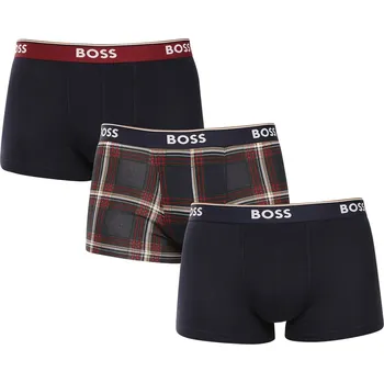 Boxerky 3PACK pánské boxerky BOSS vícebarevné (50531701 982) XL Možnost vrácení zboží ZDARMA do 120 dnů!