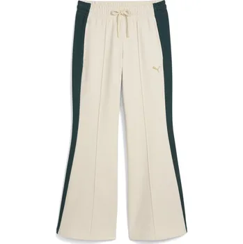 Dámské kalhoty Dámské Kalhoty PUMA T7 FLARED PANTS 63213887 – Béžová M
