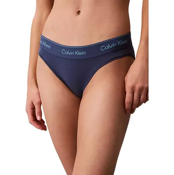 Souprava dámského spodního prádla Dámské kalhotky CK QF8520 dark denim velikost M-38/40