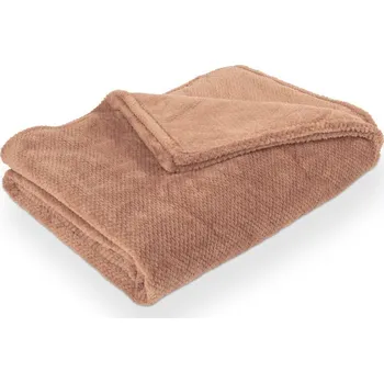 deka Hnědá deka z mikroplyše 150x200 cm Pippa – Tiseco Home Studio ID_1804175