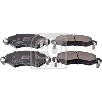 Brzdová destička Sada brzdových destiček, kotoučová brzda FEBI BILSTEIN 16387