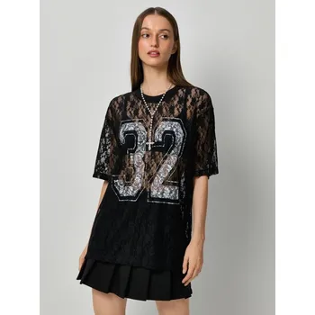Dámská móda Krajková halenka - M - House - černá - 060IL-99X