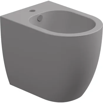 Bidet Bidet stojící Like, keramický, fumo matný, s otvorem pro baterii, LKBI01038FI