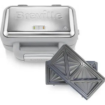 Vaflovač Breville VST072X + Náhradní plotýnky pro sendvičovače Breville