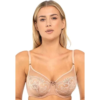 Podprsenka Dámská podprsenka Perla A143 cappucino - Samanta tělová 90D