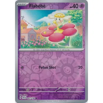 Karetní hra The Pokémon Company Pokémon TCG: SV1en 091/198 Flabébé REVERSE HOLO
