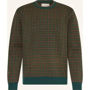 Pánské oblečení Gant Pánský Svetr, tmavě zelená / zelená / lososová, S