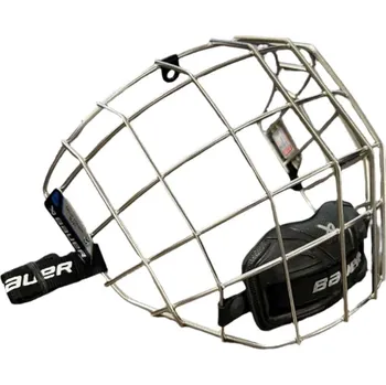 Hokejová helma Mriežka Bauer II S24 Farba: chróm, Veľkosť: M