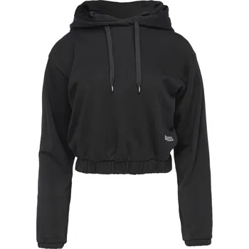 Dámská mikina Dámská Mikina GUESS ELEANORA CROP SWEATSHIRT V4RQ09KC5O0-JBLK – Černá L